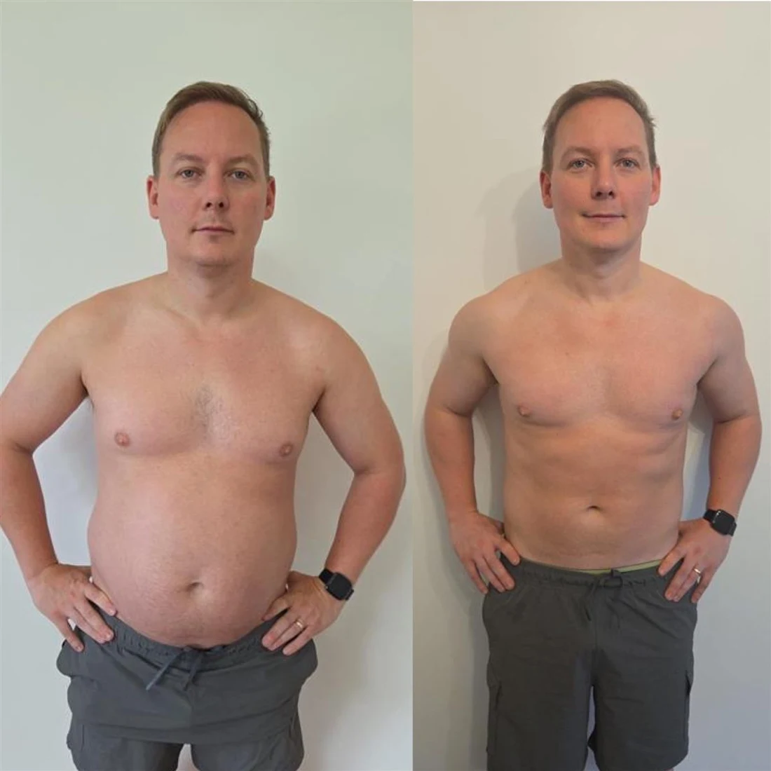 JungleFit member before and after progress